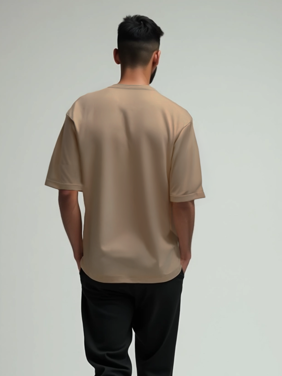 Beige Oversized Tshirt