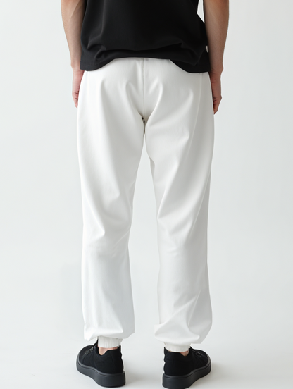 White Joggers