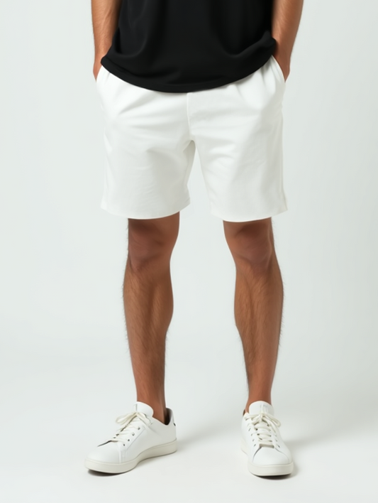 White Shorts